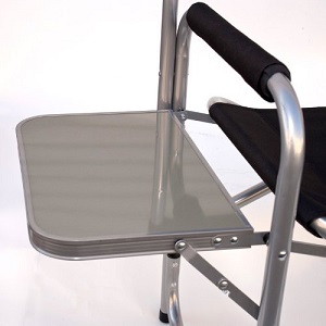 Earth Products Extra Heavy Duty Outdoor Directors Chair with Side Table.